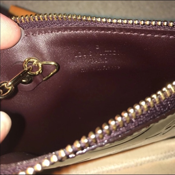 ‼️SOLD‼️ Louis Vuitton Amarante Key Cles Wallet - Picture 3 of 7